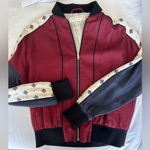 Rag & Bone silk bomber jacket. Size 2